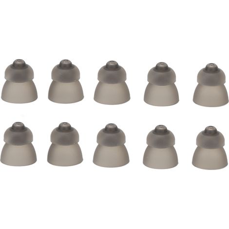 Appareils auditifs Phonak noirs à double couche et diaphragme ouvert, embouts auriculaires de 9 mm (10 pièces). (1/5)