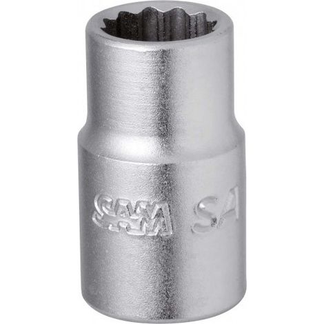 Douille courte 1/2'' 12 pans 10mm - SAM OUTILLAGE - SA-10 (1/2)