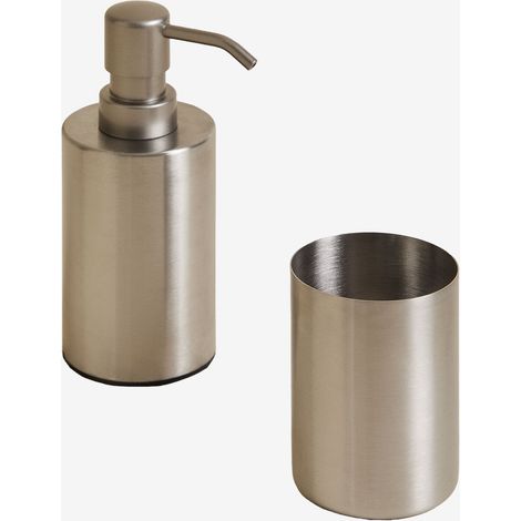 Set da bagno Valdio in acciaio inossidabile SKLUM            