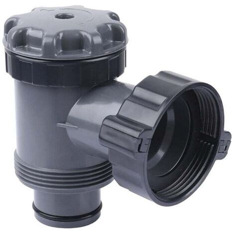 Green Mobility-Valve d'entrée/sortie , pièces détachées pour pompe de filtration de piscine hors sol, pour tuyau de 38 mm, lot de 2 (1/4)