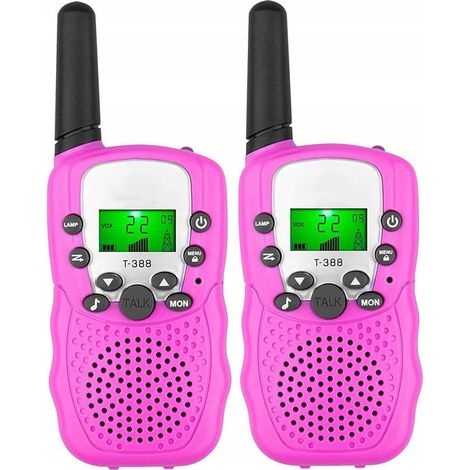 Talkie-walkie pour enfants, radio bidirectionnelle avec son cristal 22 canaux-AquaForge (1/5)