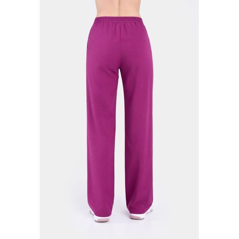 Pantalones anchos de mujer Hawaii, color blanco, talla XL. (1/5)