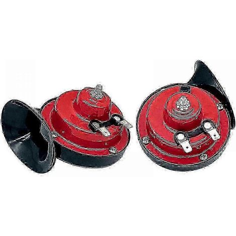 Klaxon de train ultra-puissant (12 V) – Kit de remplacement étanche (type escargot) – Compatible tous véhicules (1/2)