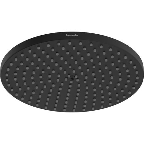 Hansgrohe Raindance S - Douche de tête, diamètre 24 cm, EcoSmart, noir mat 27624670