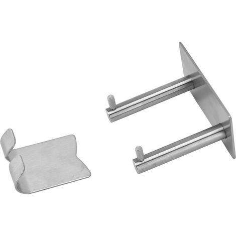 Handtuchhaken-Set, hohe Tragfähigkeit, verschleißfester Edelstahl-Handtuchhalter für Badezimmer, Küche, Gäste-WC (1/5)