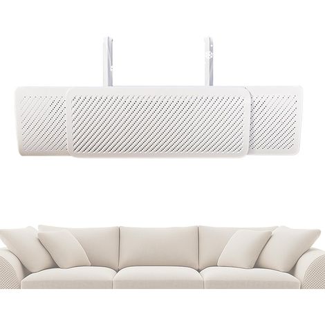 Déflecteur Ventilation AC, Baffle Ajustable Pour Maison Bureau Voiture 1 Pièce Déflecteur Ventilation AC(49-86cm), Baffle Ajustable, Idéal Pour Maison, Bureau, Chambre, Voiture, Amis, Plafond, Confor (1/5)