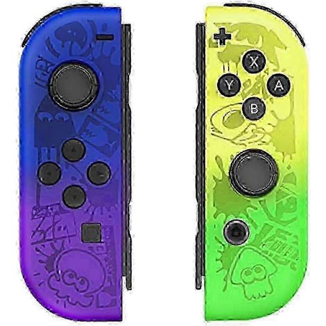 Manette de jeu sans fil 2025 pour Nintendo Switch, avec double vibration, réveil, capture d'écran et détection de mouvements. (1/5)