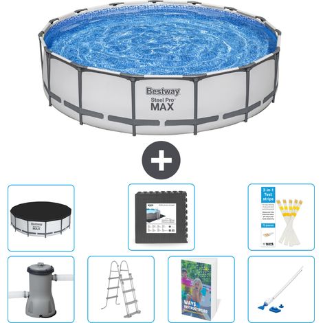 Bestway Steel Pro MAX Rund - 457x122 cm - 8-teilig S610