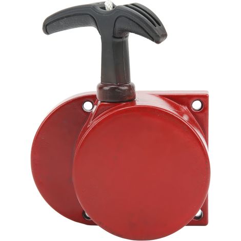 Lanceur à rappel manuel anti-bruit, anti-rouille, compatible moteur 2 temps 49cc 50cc 60cc 66cc 70cc 80cc, démarreur à corde pour bicyclette motorisée, kit pièce de rechange. (1/5)