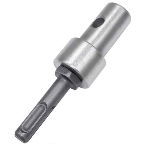 Adaptateur de perceuse tarière, adaptateur de tarière à glace, filetage sans clé, adaptateur de mandrin de perceuse à tige ronde (1/5)