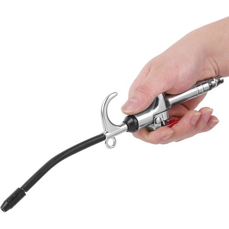 Pistolet de nettoyage de poussière en alliage d'aluminium, pneumatique et en forme de pistolet, pour la réparation de motos (1/5)