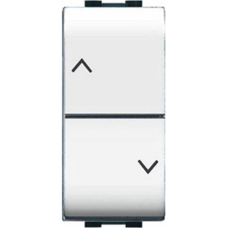 LIFE 4022 WH DOPPIO PULSANTE P/TAPPAR BIANCO