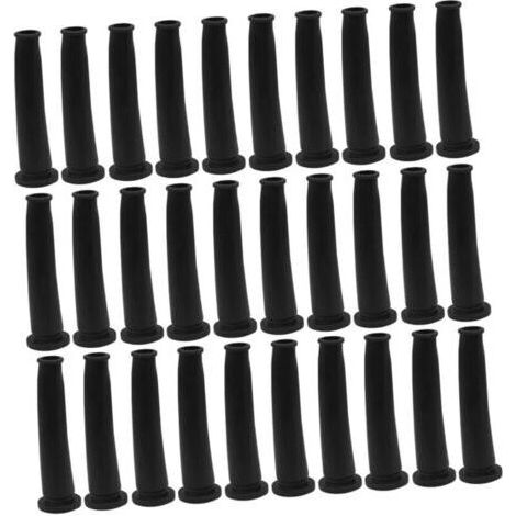 Lot de 5 Housoutil 30pièces Gaine De Protection pour Câbles Caoutchouc Manchon De Câble pour Ordinateur Télévision Voiture Et Autres Appareils