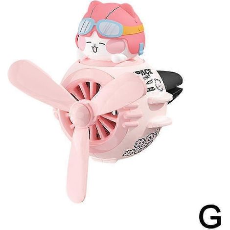 Snoopy Auto-Lufterfrischer, Pilotenstil, Aromatherapie, für Lüftungsschlitze, Dekoratives GeschenkJH8 Rosa Hut