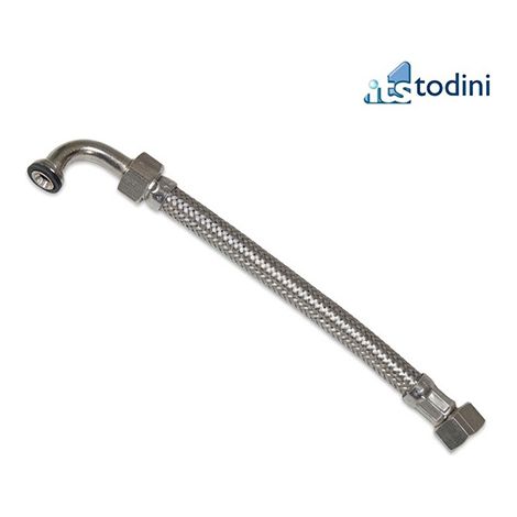 Todini ITS Flessibile 200mm 3/8" curvo 14.51/S