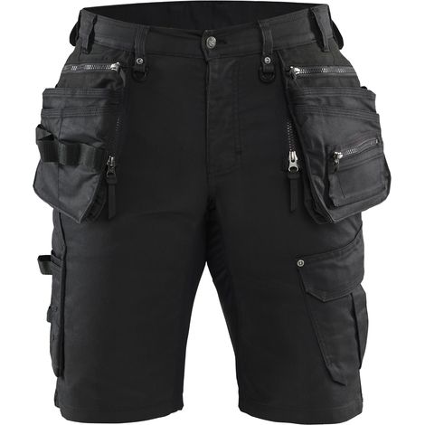 Short de travail X1900 artisan Stretch 2D 1992 - Noir/Noir XL - FR(50) - SE(C56) - Standards