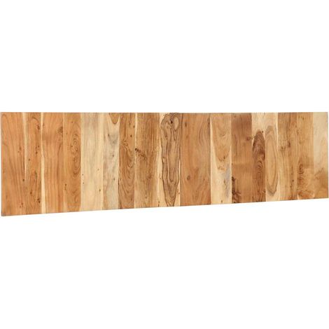 Tête de lit 200 cm bois massif d'acacia (1/5)