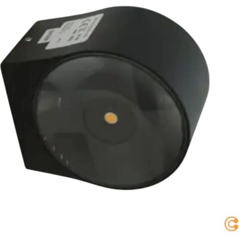 [NEUWERTIG] B-Ware Fabas Luce Außenwandleuchte Wandlampe LED schwarz Kristallglas Aluminium (1/2)