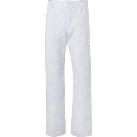 Pantalon sarga multib blanco