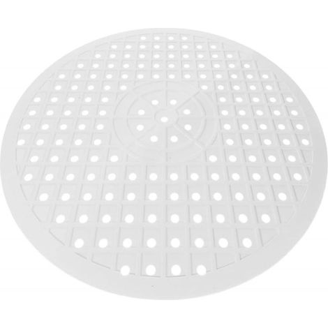 Tapis Évier - Protecteur Évier En Caoutchouc Anti-dérapant - Évacuation Eau Rapide - Découpable Sur Mesure - Noir Mat (1/5)