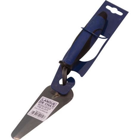 Truelle Langue de Chat CIRET - Lame Acier Trempe Souple - Manche Bois Ergonomique - 14 cm - Finition Maçonnerie