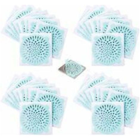 40 Pieces Shower Hair Filter Hair Catcher Shower Sink Filter Floor Drain Filter Bathtub Sink Filter Sewer Filter Strainer Filter Drain Protector for Bathroom and Kitchen (1/4)