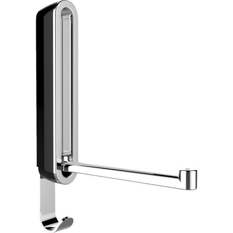 Wenko Gancho Plegable Negro Diseño Compacto y Resistente (1/5)