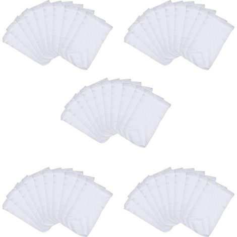 Lot de 50 manchons de protection pour filtres d'écumoire de piscine, housses de protection pour paniers de filtres d'écumoire, manchons de protection pour filtres d'écumoire de piscine pour filtrer le (1/5)