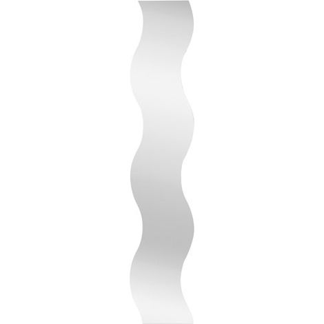 Miroir Bords Polis Swing 130x20cm - Mp Glass