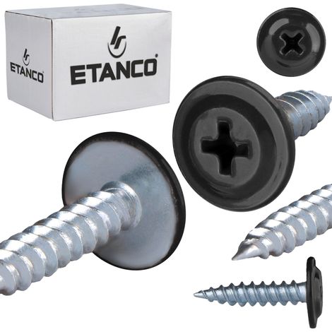 Connecteurs de montage GM-S 4,2x25mm RAL 9005 (1/5)