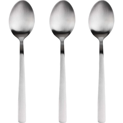 Set 3 Unidades Cuchara de Acero Inoxidable Reciclado Mate Root SG7772 San Ignacio (1/2)