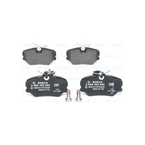 Bosch BP790 Plaquettes de frein - avant - ECE-R90 - 1 jeu de 4 plaquettes (1/2)