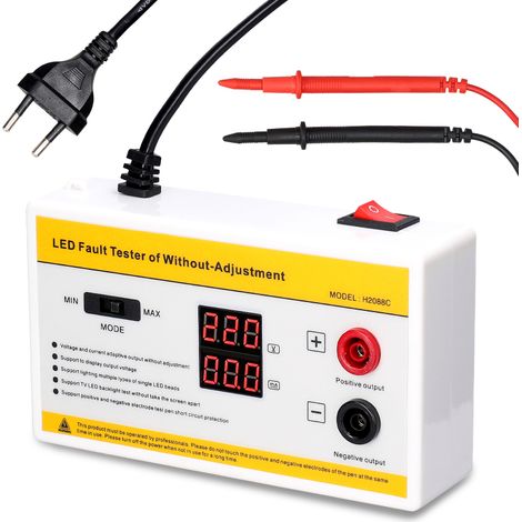 Testeur de maintenance LED portable, détecteur de défauts LED, outil de réparation de rétroéclairage TV, outils multifonctionnels pour LED et bandes lumineuses, panneaux lumineux, instruments de mesur (1/5)
