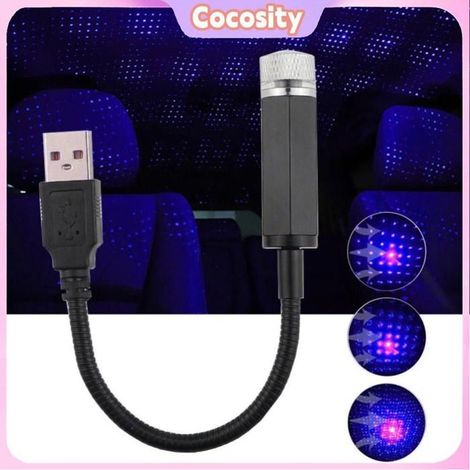 Lampe projecteur d'étoiles - COCOSITY - Starlight - Projection rouge - Support réglable - USB (1/5)