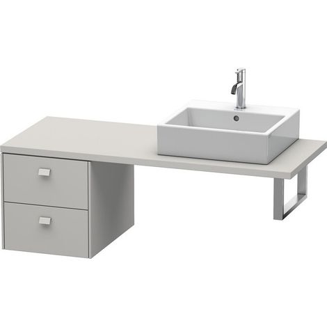 BRIOSO mobile consolle basso 442x420x550mm cemento
