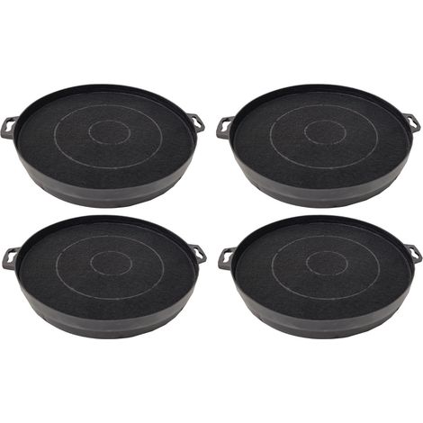 Ersatzteil - Set aus vier Aktivkohlefiltern Typ B210 FAC539 210X30 mm -  -