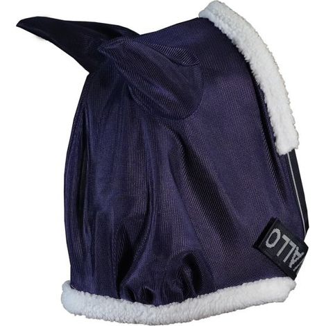 Maschera anti-insetti Acavallo fly mask tessuto traspirante bordo lana (1/3)