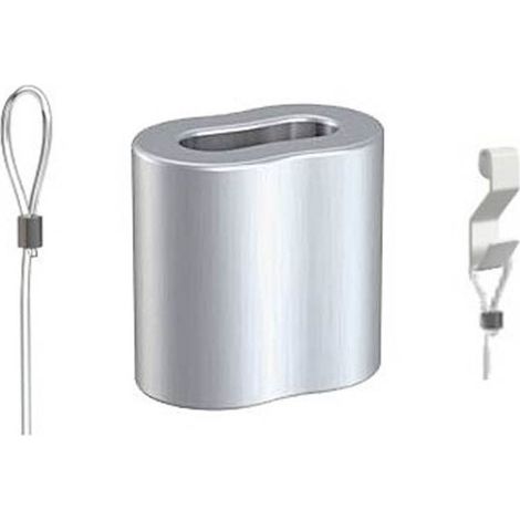 Serre câble - Manchon pour câble perlon et acier 1,5 mm