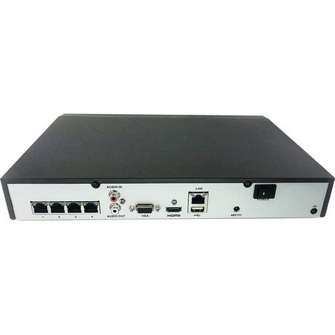 Registratore video di rete hilook nvr-104mh-c/4p 4 canali PoE