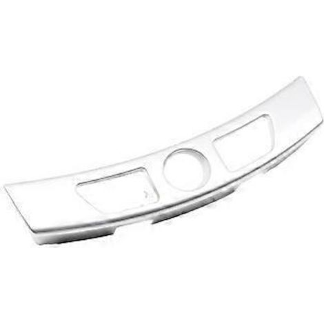 Cache chromé de l'interrupteur de verrouillage de l'accoudoir de la console centrale de voiture 51169113685 pour BMW Série 7 F01 F02 740i 750i (2010-2015)