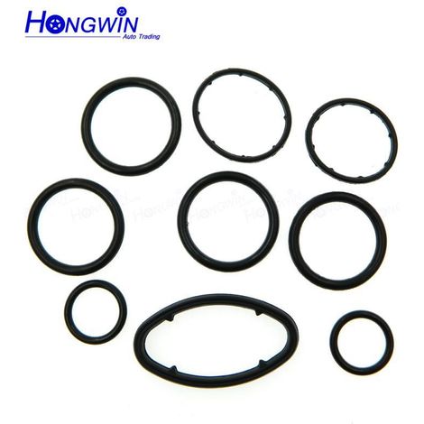 Kit de joints/garnitures d'étanchéité pour refroidisseur d'huile moteur Opel Orlando Astra neuf (1/4)