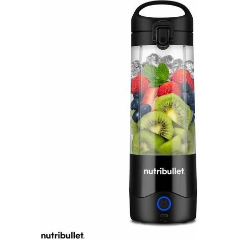 Nutribullet NBP003B Licuadora Portátil Negra 475 ml