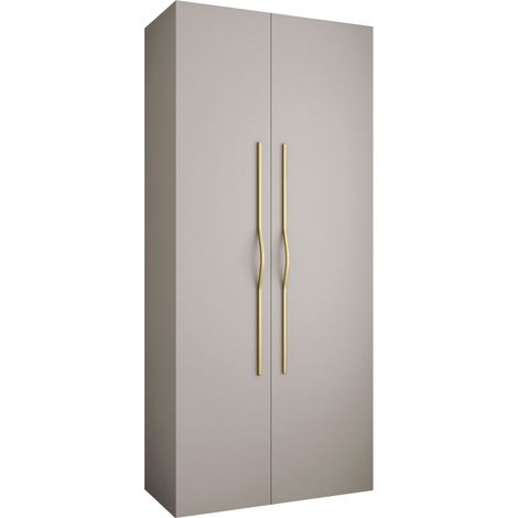 Armario Hartford 562, Cachemira, 246x110x42cm, Puertas de armario: Con bisagras, Número de estantes: 6