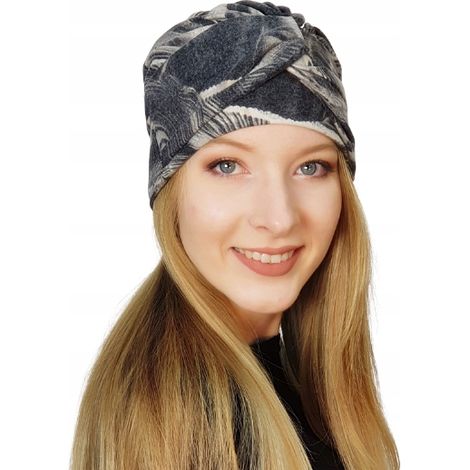 Turbante caldo Sara wek-180, materiale morbido e piacevole, anche dopo la chemioterapia. (1/5)