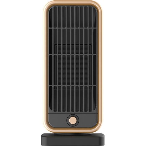 Kleiner Zusatzheizlüfter, 500-W-Keramik-Heizlüfter, PTC-Mini-Schnellheizlüfter für Schlafzimmer, Büro, Wohnzimmer, tragbar, mit Mehrfachschutz, Thermostat und Energiesparfunktion