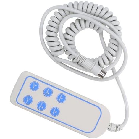 Télécommande Manuelle pour Lit Médical Électrique - Boîtier PVC IP66 Résistant (8 Broches) - Commande de Fauteuil/Lit Levage Hôpital (1/5)