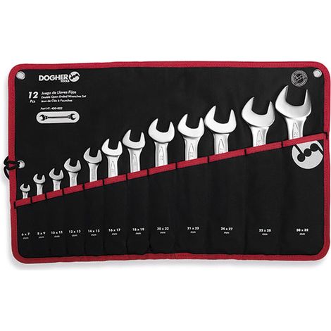 Bolsa de nylon con 12 llaves doble boca abierta  DOGHER 450-002
