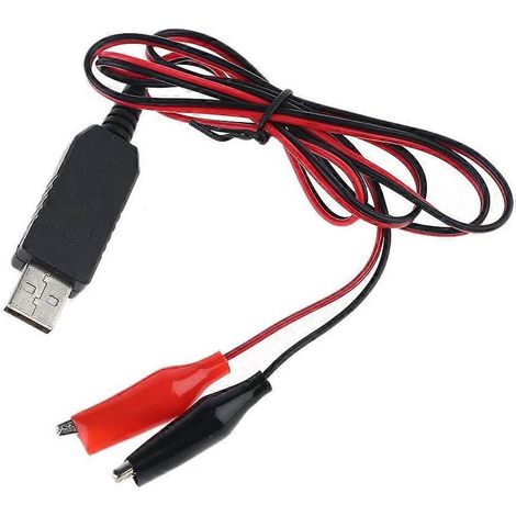 Convertisseur USB 5V vers 1.2V/2.4V/3.6V/4.8V pour remplacer piles AAA/AA - Alimentation secteur (1/4)