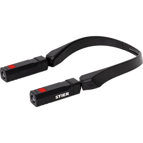 Lampe tour de cou STIER, 120°, 2 x 120 lumens, 2 x AA