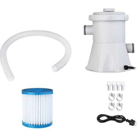Jeffergarden Pompe de Filtration pour Piscine – Kit Électrique, Pompe à Eau pour Nettoyage (1/5)
